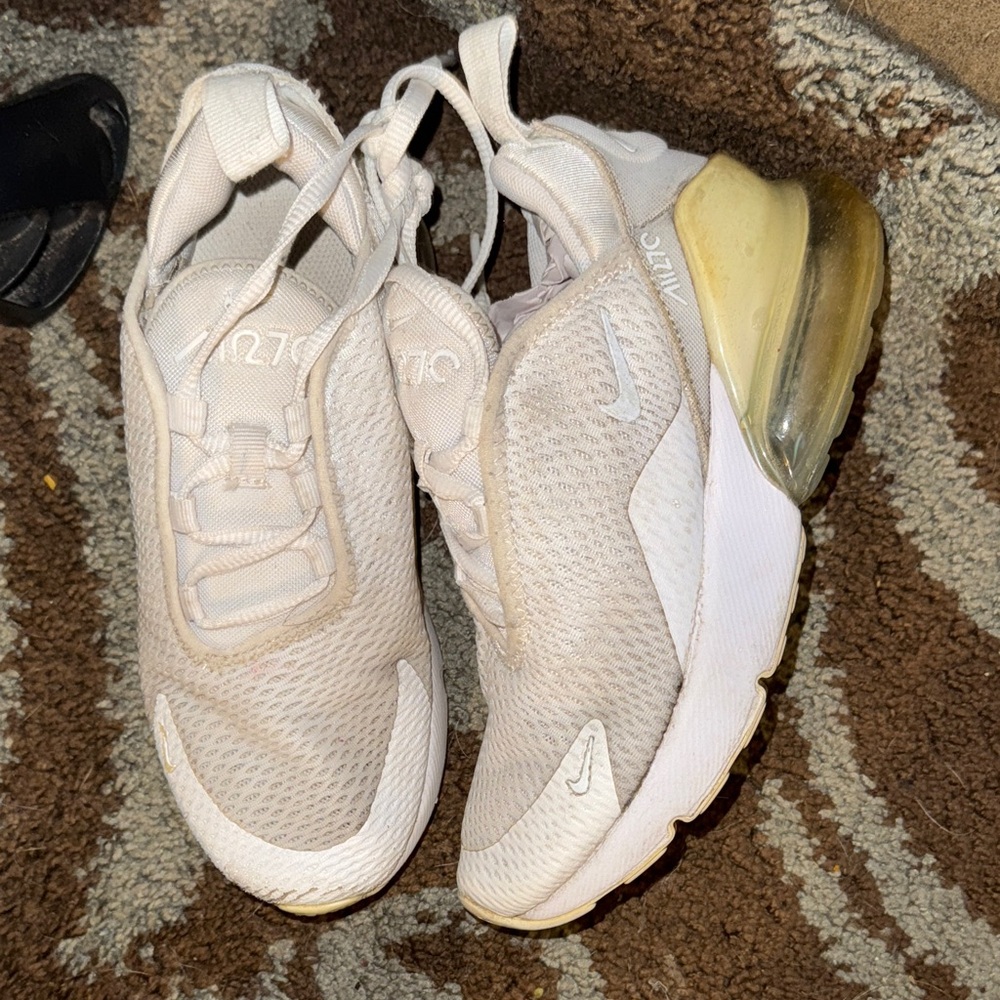 Nike Boys Youth Beige Sneakers